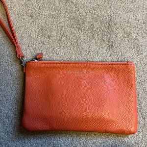 Orange wristlet for sale
